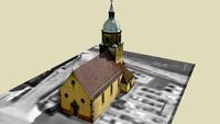 Eglise Ste Agathe de Niederentzen (68)