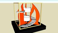 maqueta elemento fuego
