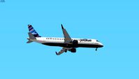 Jetblue Airways (2012) - Embraer 190 Approaching Westchester, CT, USA.