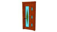 Porta interna in Bamboo (Inner Door Bamboo) Progetto Dino 2012