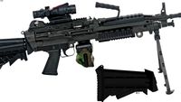 FN MINIMI M249 PARA STOCK PIECE