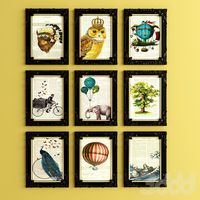 Рамки черные