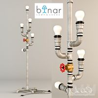 Pipe lamp by Binar Shade Lamp