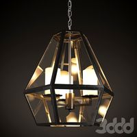 GRAMERCY HOME - ARN CHANDELIER CH101-3-ABG