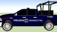 PATRULLA DE LA POLICIA MUNICIPAL PREVENTIVA DE AGUASCALINTES