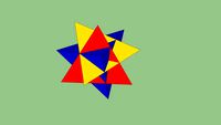 3 tetrahedra compound