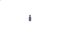 Lateral elastomer plunger threaded body with seal steel head Ø18 x 31.5 mm - 200 N