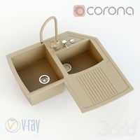 Угловая раковина Harmony