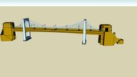Pedestrian Suspension Bridge