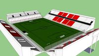 Estadio inventado.