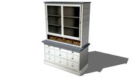 Vaisselier vitrine SORGUES, Maisons du monde, ref : 116.501 prix : 890