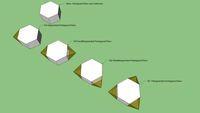 Johnson Solids J49-J57 - Augmented Prisms. In organized form