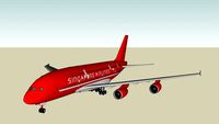 Sketchup Airlines Airbus A380