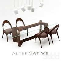 DENISE TABLES+SHARON CHAIR