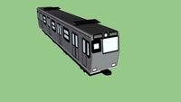 Low-poly Subway Train {143Kb}
