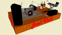 Mapa de palco / Stage Set Jack Vinil