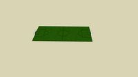 voetbal veld