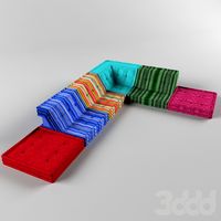 диван ROCHE BOBOIS Mah Jong