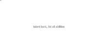 talent bank two, asset map 8
