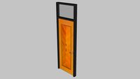 Room Door-90cm*260cm (210+50) Door+High Window
