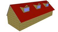 My someday ranch house and recording studio--basic design--limited detai
