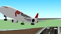 MartinAir Boeing 767 takeoff from La Habana, Cuba.