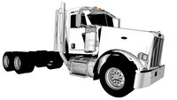 2007 Peterbilt 378 Chassis Cab- Wrecked