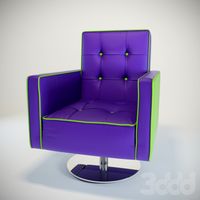 Swivel Chair Captain Kirk Purple Green 2010