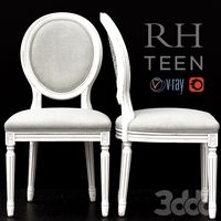 RH/ VINTAGE FRENCH SEQUIN DESK CHAIR