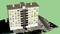 Edificio situado en la calle Eliseo Pinedo nº 6