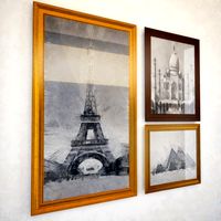 3 different classic frame