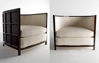 Baker Bevel Lounge Chair