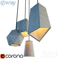 Modern Cement Lights