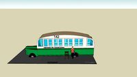 Christopher McCandless Bus on the Stampede Trail