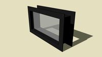 2'x1' exterior clerestory/bathroom window