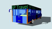 SP Travel met open achterdeuren