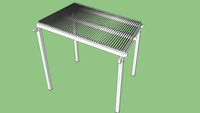 Panoramica con sistema Rain Cover lamelle aperte