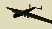 World war II german heavy bomber (my own design)