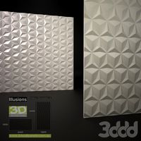 3D Wall Panels Illusions