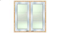 Wall Double Door 30Hx15D