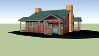 Zion Lodge cabin #10