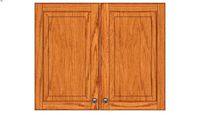 Wall Double Door 27Hx15D