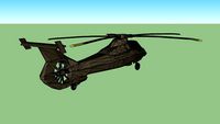 RAH-66 Comanche Stealth Helicopter (landing gear down)