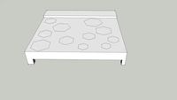 bed without colour