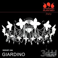 Illuminati GIARDINO MX9207-16A white