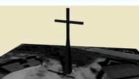 the Black Big Cross