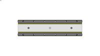 Crossed Roller Bearing - Double V Rail Sets - Pin Hub Style 10mm Bore 10mm Face