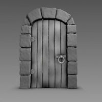 Medieval Door