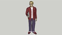 3D男人模型