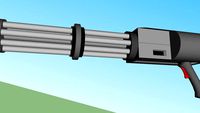 mini hand gatlent gun